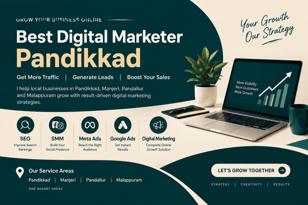 Best Digital Marketer in Pandikkad: Digital Marketing Services for Local Businesses